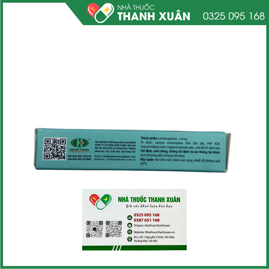 Trifème -72h giúp ngừa thai khẩn cấp